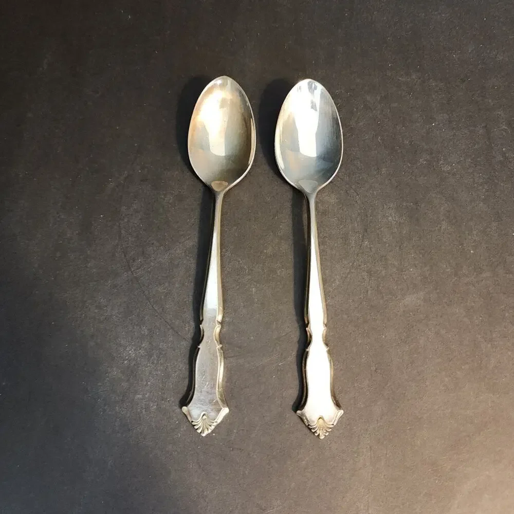International Deepsilver Silverplate CHADWICK Teaspoons 6